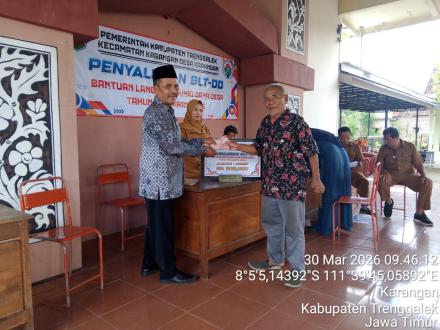 PENYALURAN BLT-DD BULAN JANUARI - MARET 2026